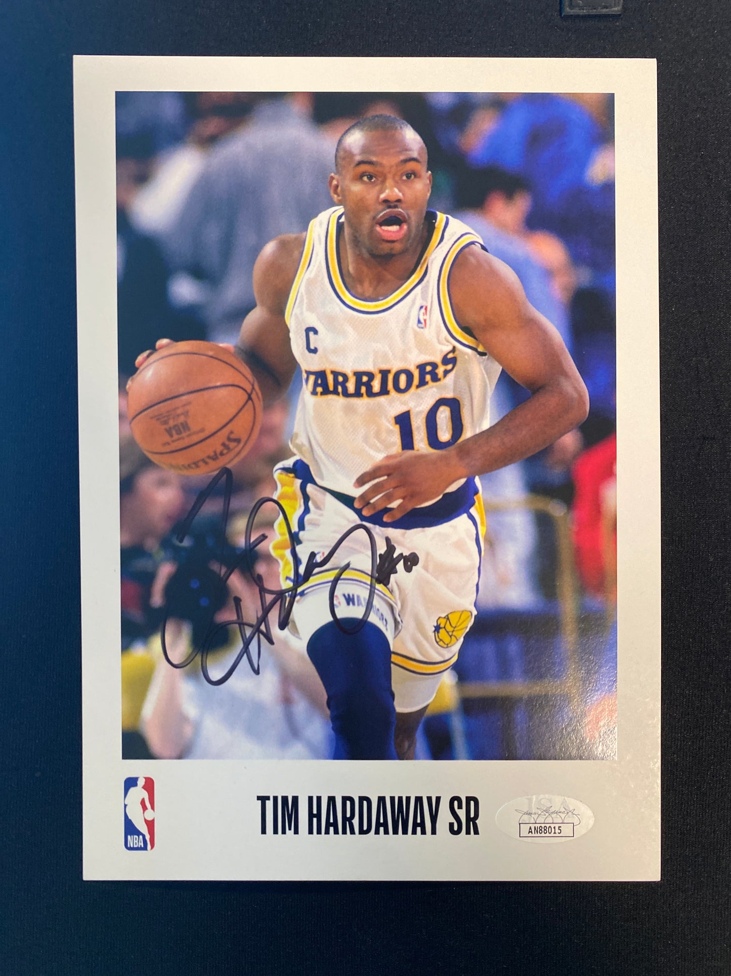 Tim Hardaway Signed Photo COA