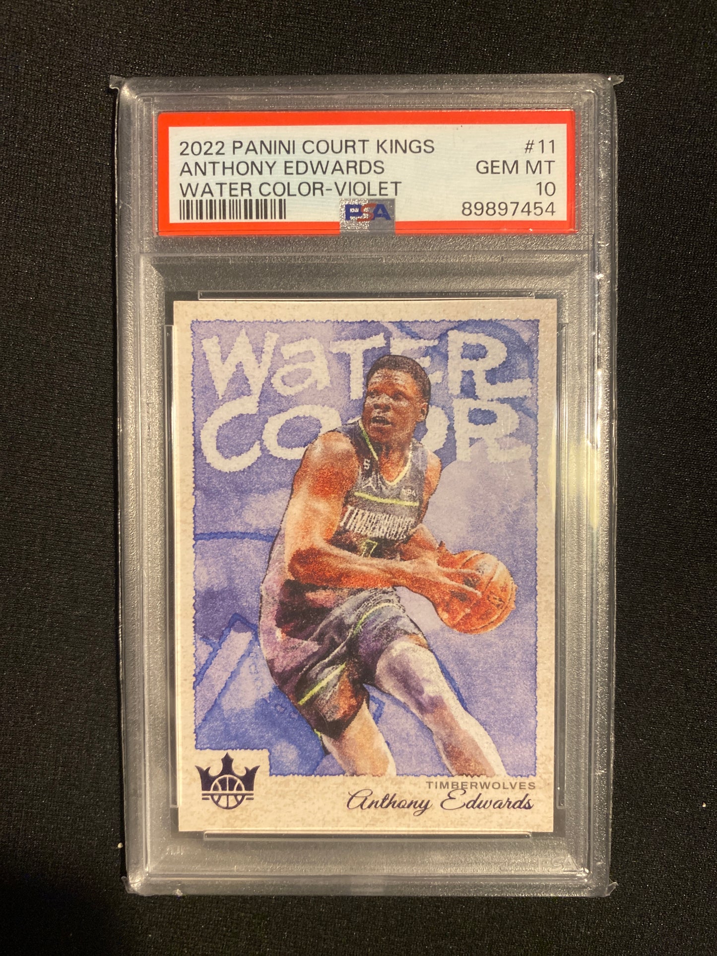 Anthony Edward’s Case hit PSA 10