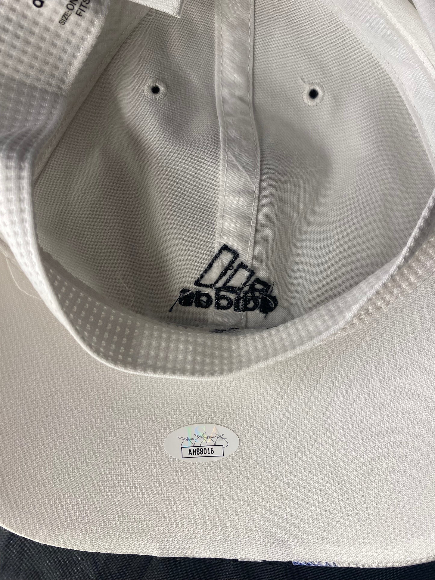 Signed Tennis Hat COA